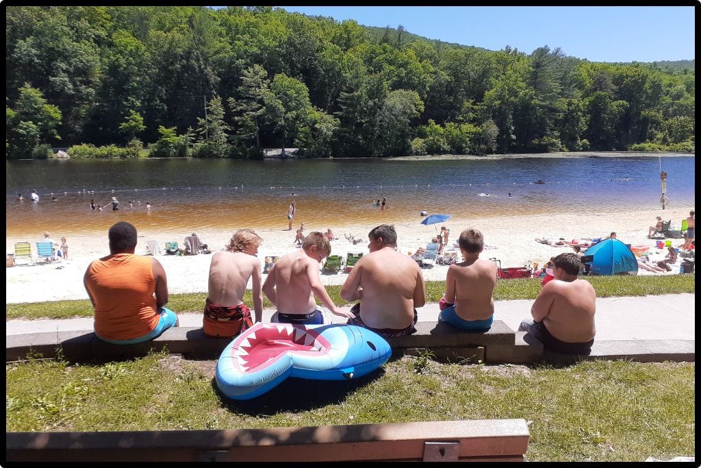 Unschooling Teens Learning at the Lake